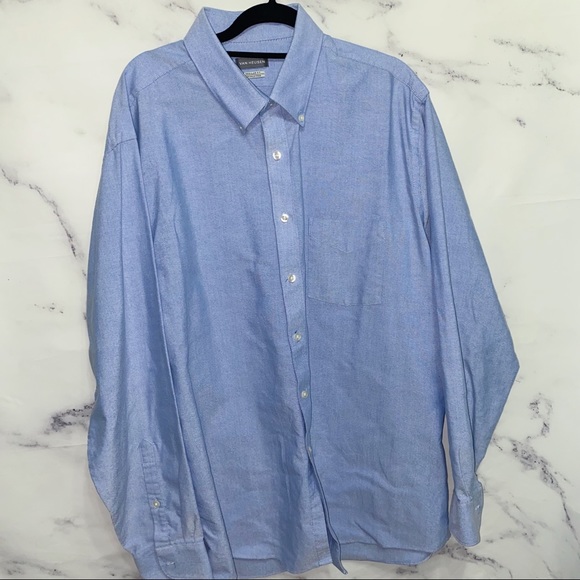 Van Heusen Men Long Sleeve Shirt 34/35 - Picture 1 of 7